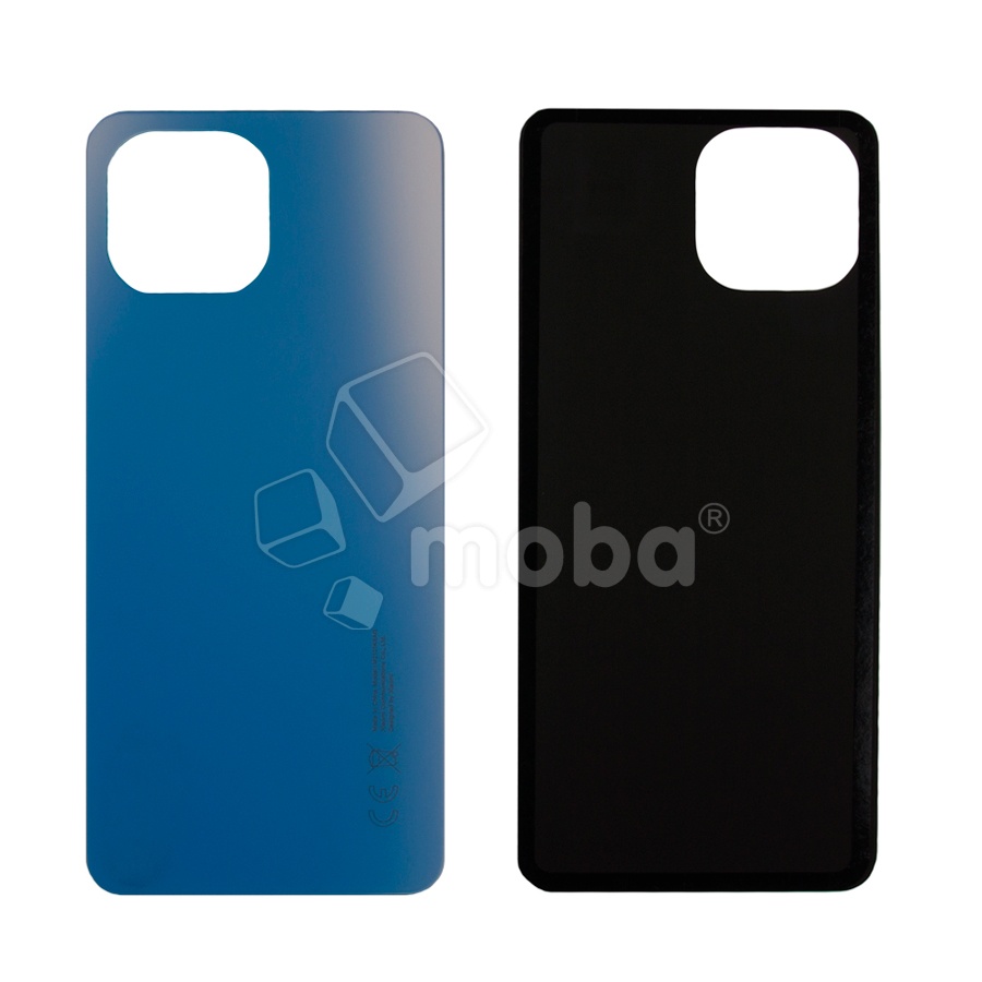 Задняя крышка для Xiaomi Mi 11 Lite 4G/5G/11 Lite 5G NE (M2101K9AG/M2101K9G/2109119DG) Голубой