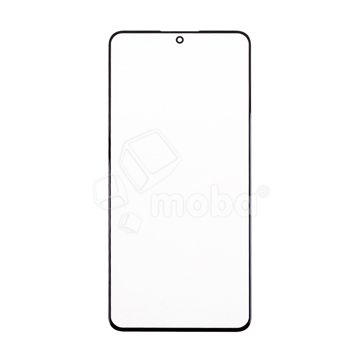Стекло для переклейки Xiaomi Poco X6 Pro 5G (2311DRK48G) с OCA пленкой Черный - OR (Mitsubishi)