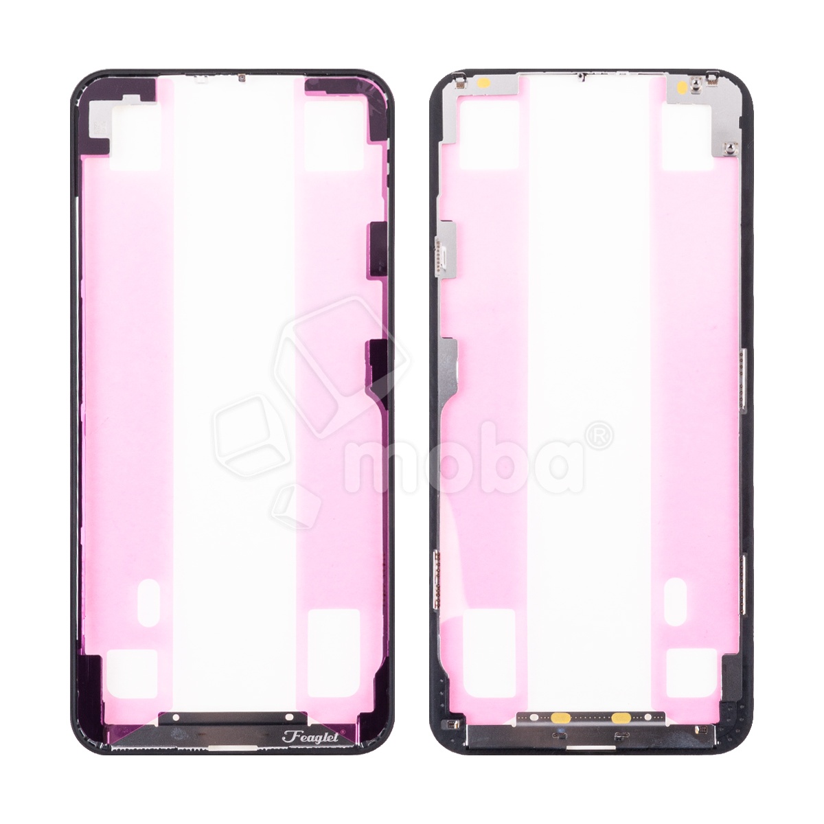 Рамка дисплея для iPhone 11 Pro Max (A2218) Черный - OR (Feaglet)