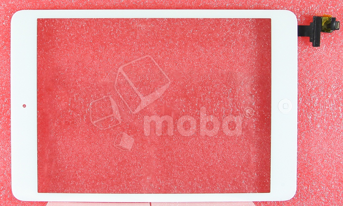 Тачскрин для iPad mini 1/2 2012/2013 (A1432/A1454/A1455/A1489/A1490/A1491) в сборе с микросхемой Белый