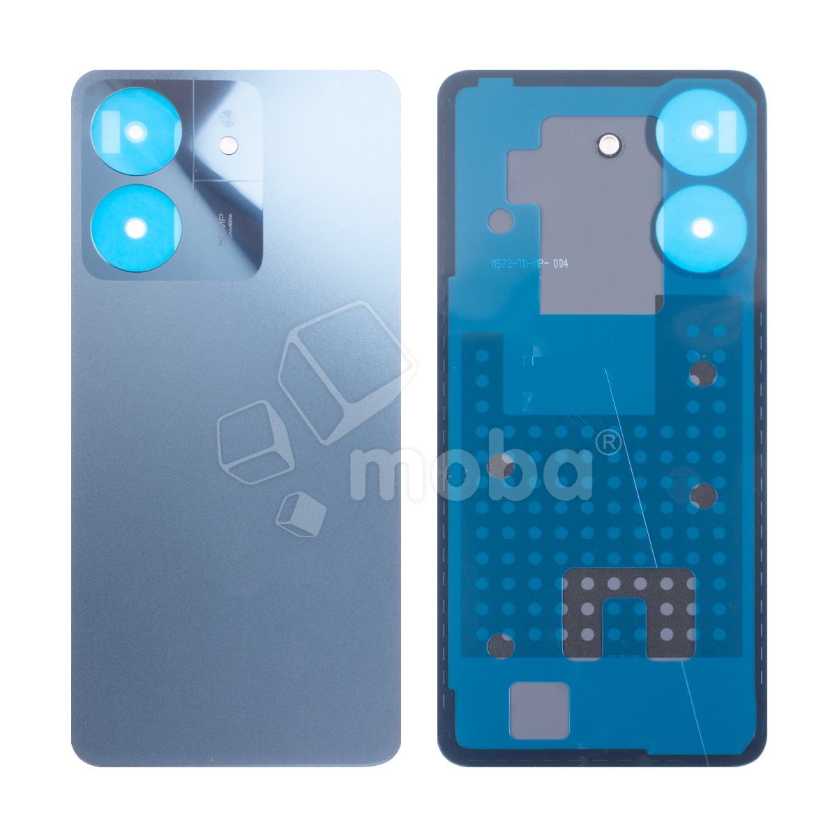 Задняя крышка для Xiaomi Redmi 13С 4G (23100RN82L/23108RN04Y/23106RN0DA/2311DRN14I) Синий