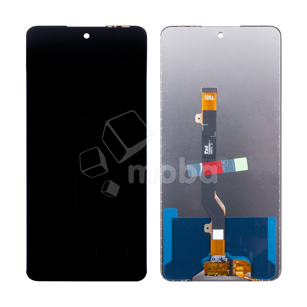 Дисплей для Tecno Pova 2 (LE7n) в сборе с тачскрином Черный - OR (HD+, 300 Кд/м², 60 Гц)