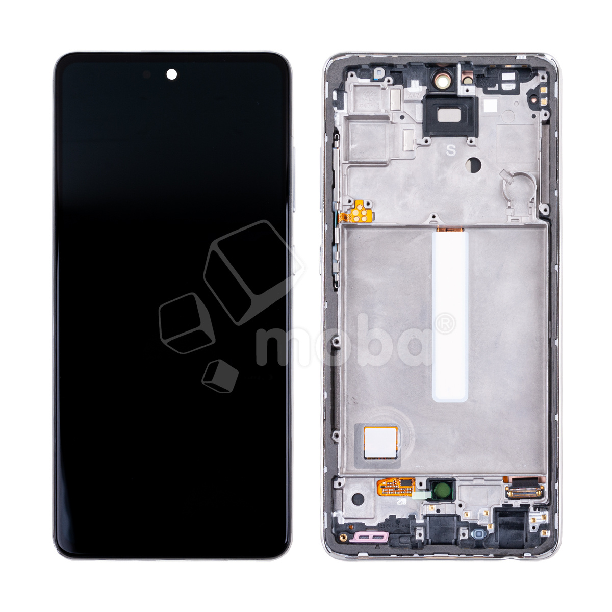 Дисплей для Samsung Galaxy A52/A52 5G/A52s 5G (A525F/A526B/A528B) модуль с рамкой Белый - OR (SP)