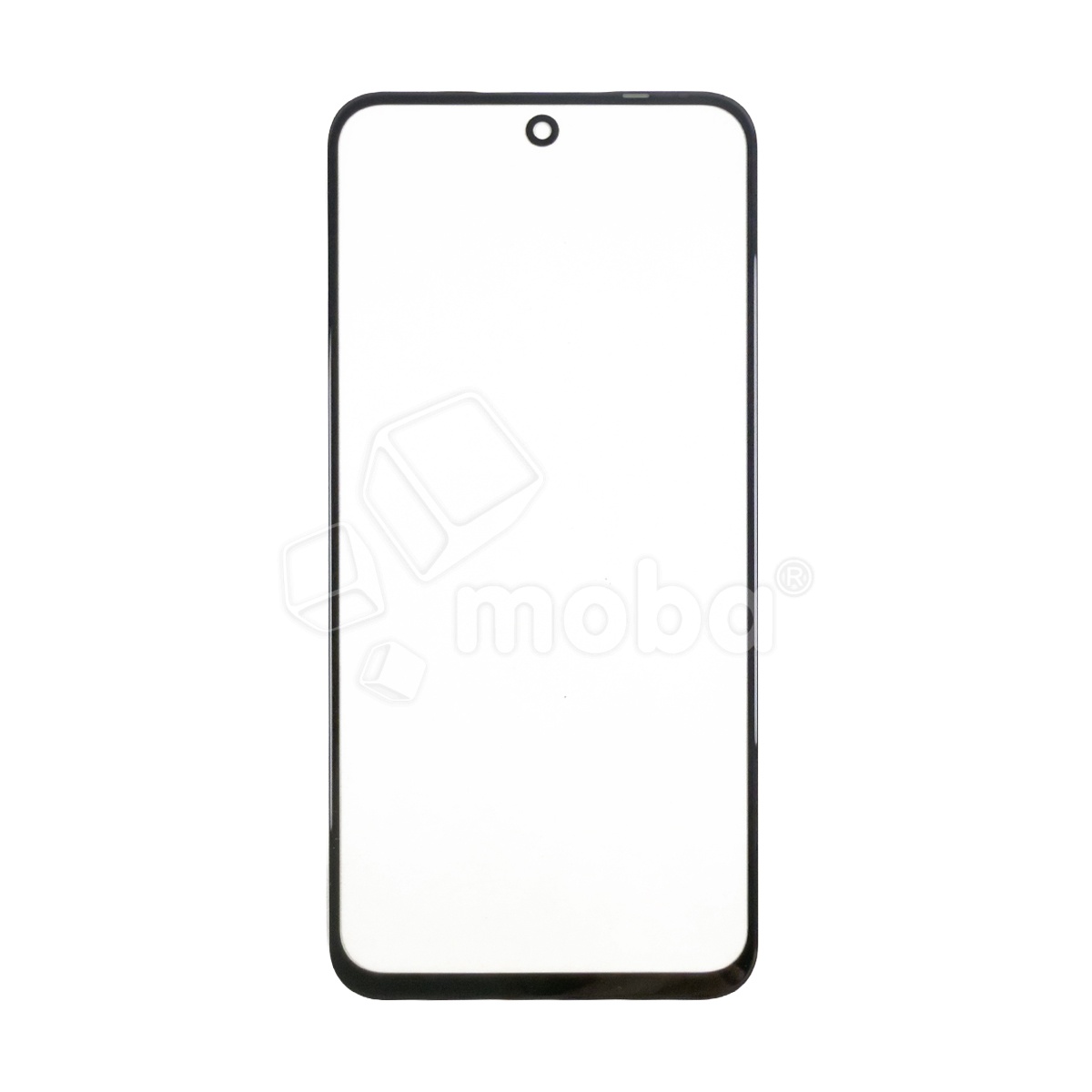 Стекло для переклейки Tecno Spark Go 1 (KL4) с OCA пленкой Черный - OR (Mitsubishi)