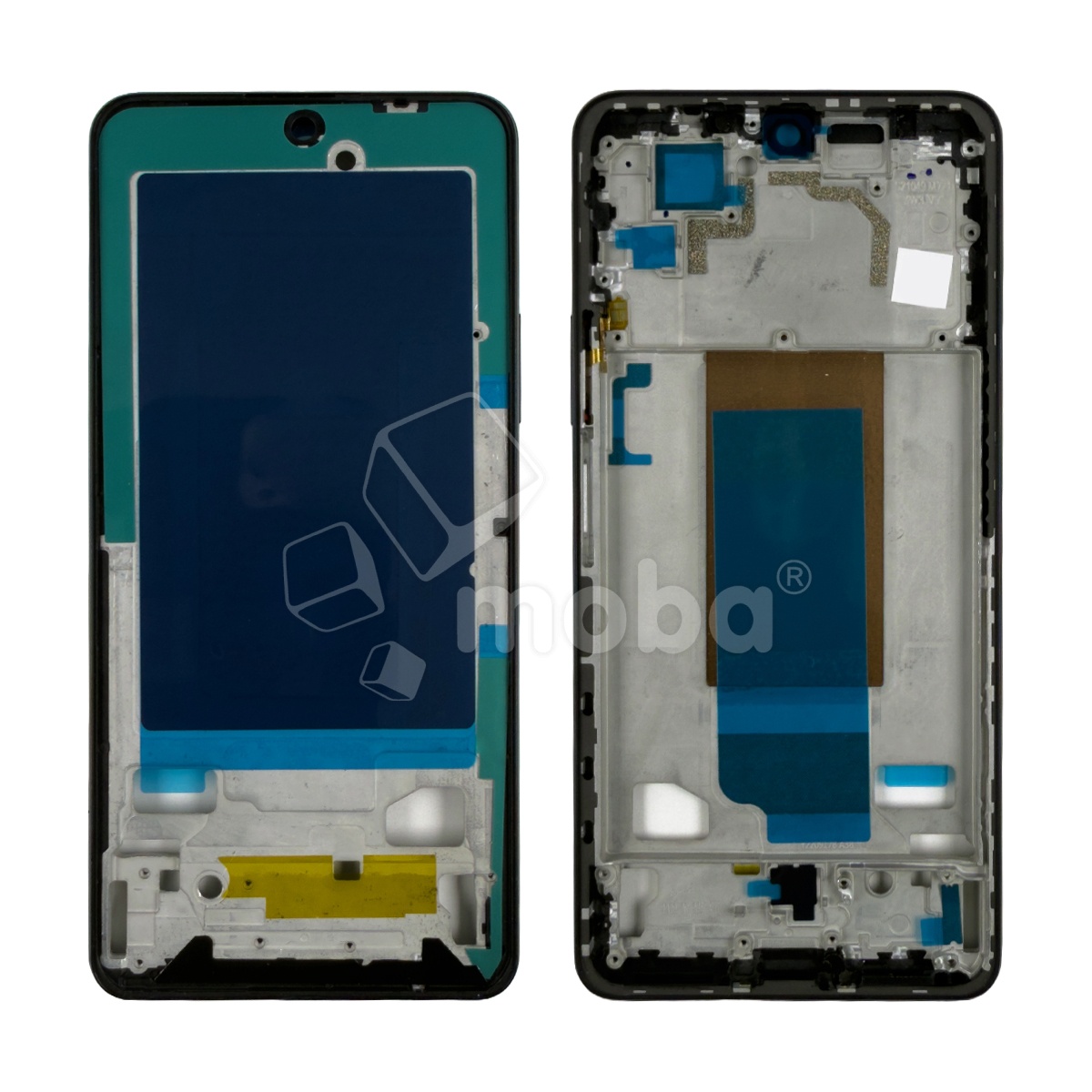 Рамка дисплея для Xiaomi Poco F4 (22021211RG) Черный (возможен дефект ЛКП)