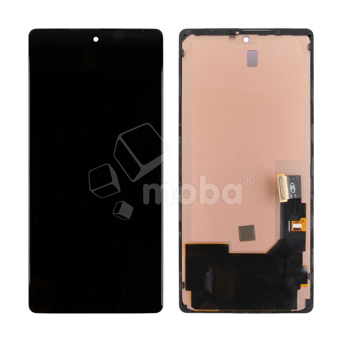 Дисплей для Google Pixel 6 (GB7N6/G9S9B16/G9S9B/GR1YH) в сборе с тачскрином Черный - (Soft OLED) (Full HD, 500 Кд/м²)