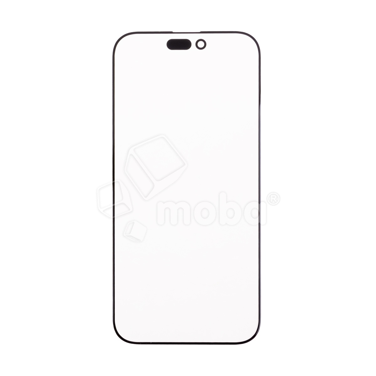 Стекло для переклейки iPhone 16 Pro Max (A3296) с OCA пленкой Черный - OR (Feaglet)