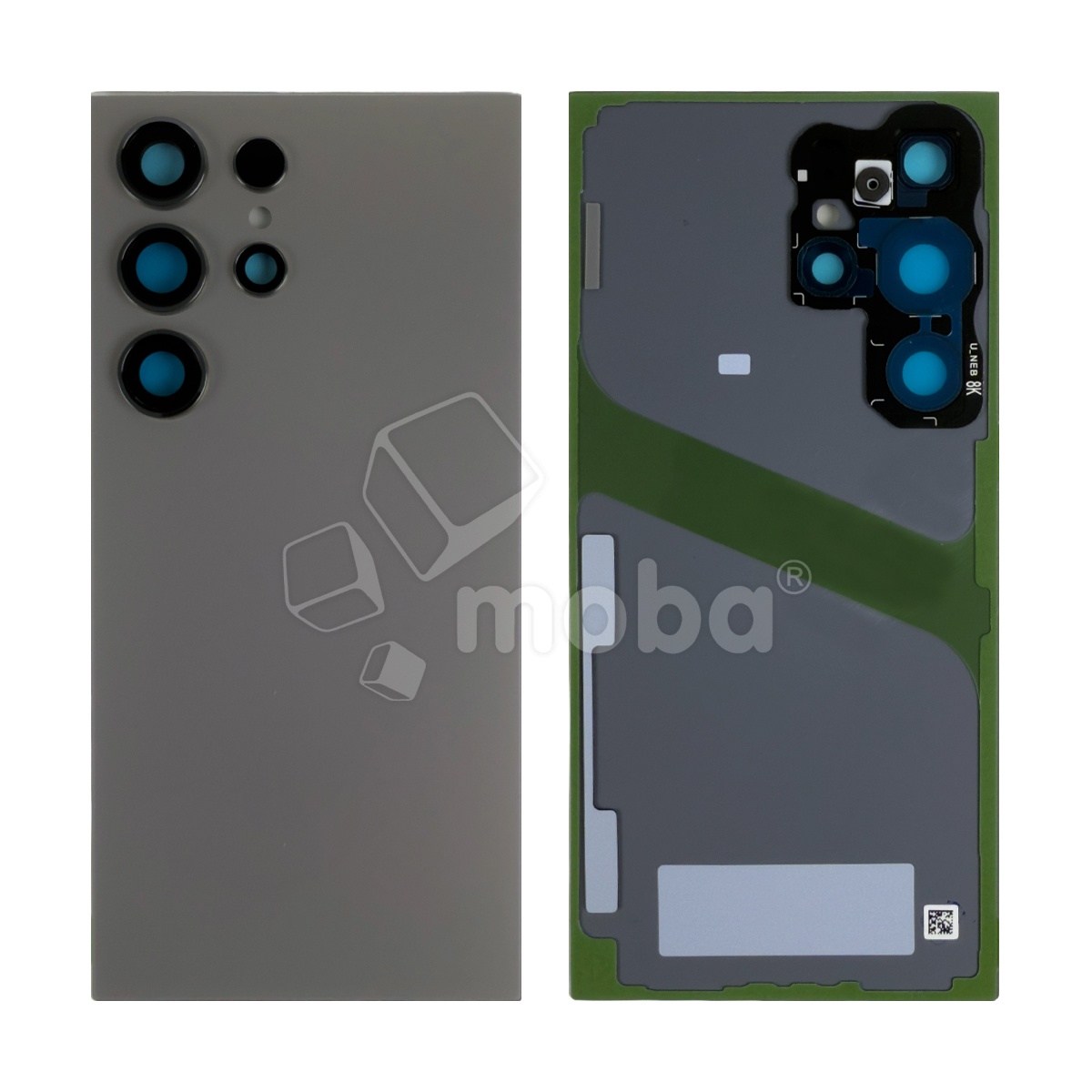 Задняя крышка для Samsung Galaxy S24 Ultra (S928B) Серый - OR