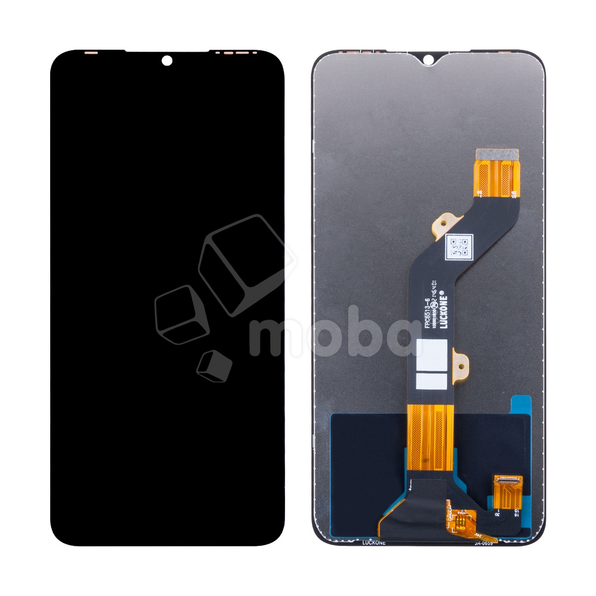 Дисплей для Infinix Smart 6 (X6511) в сборе с тачскрином Черный - Оптима