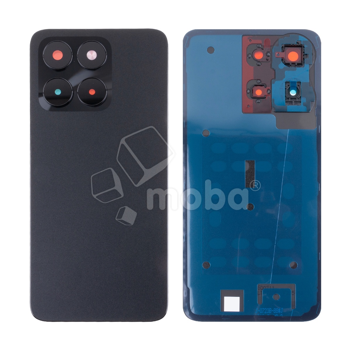 Задняя крышка для Huawei Honor X6a (WDY-LX1) Черный - Премиум