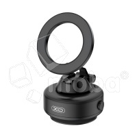 Автомобильный держатель XO C172 (магнитный, на приборную панель, вакуумная присоска) Черный