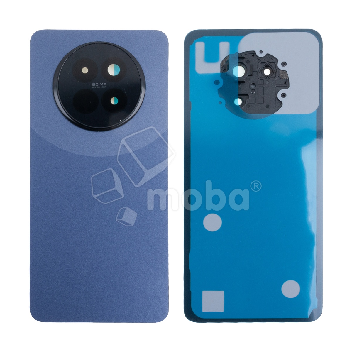Задняя крышка для Realme 13 5G (RMX3951) Черный - Премиум