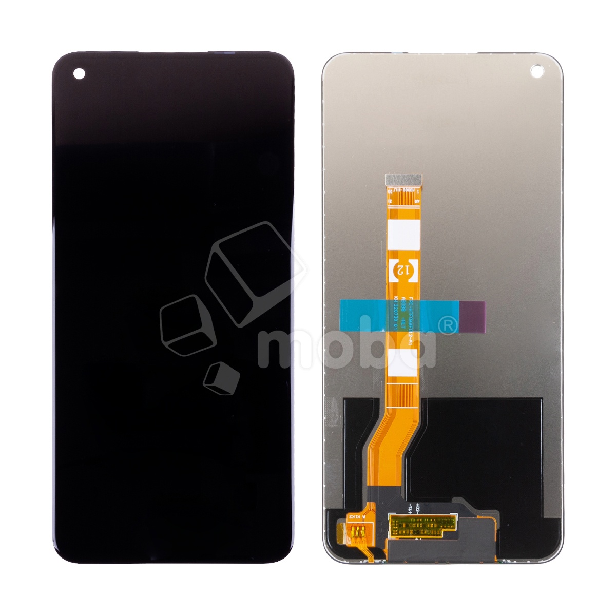 Дисплей для Realme 8i/9i/Narzo 50 4G (RMX3151/RMX3491/RMX3286) в сборе с тачскрином Черный - OR100 (Full HD, 400 Кд/м², 120 Гц)