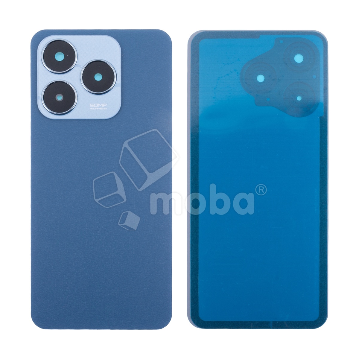 Задняя крышка для Realme C63 4G (RMX3939) Синий - Премиум