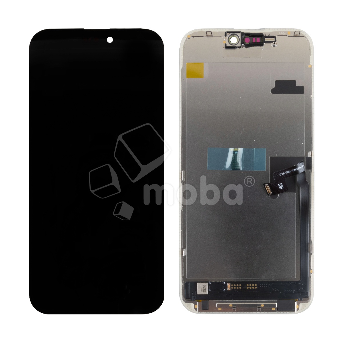 Дисплей для iPhone 16 Pro Max (A3296) в сборе с тачскрином Черный - DD (Soft OLED, Full HD COP, 850 Кд/м², 120 Гц) (площадка под IC)