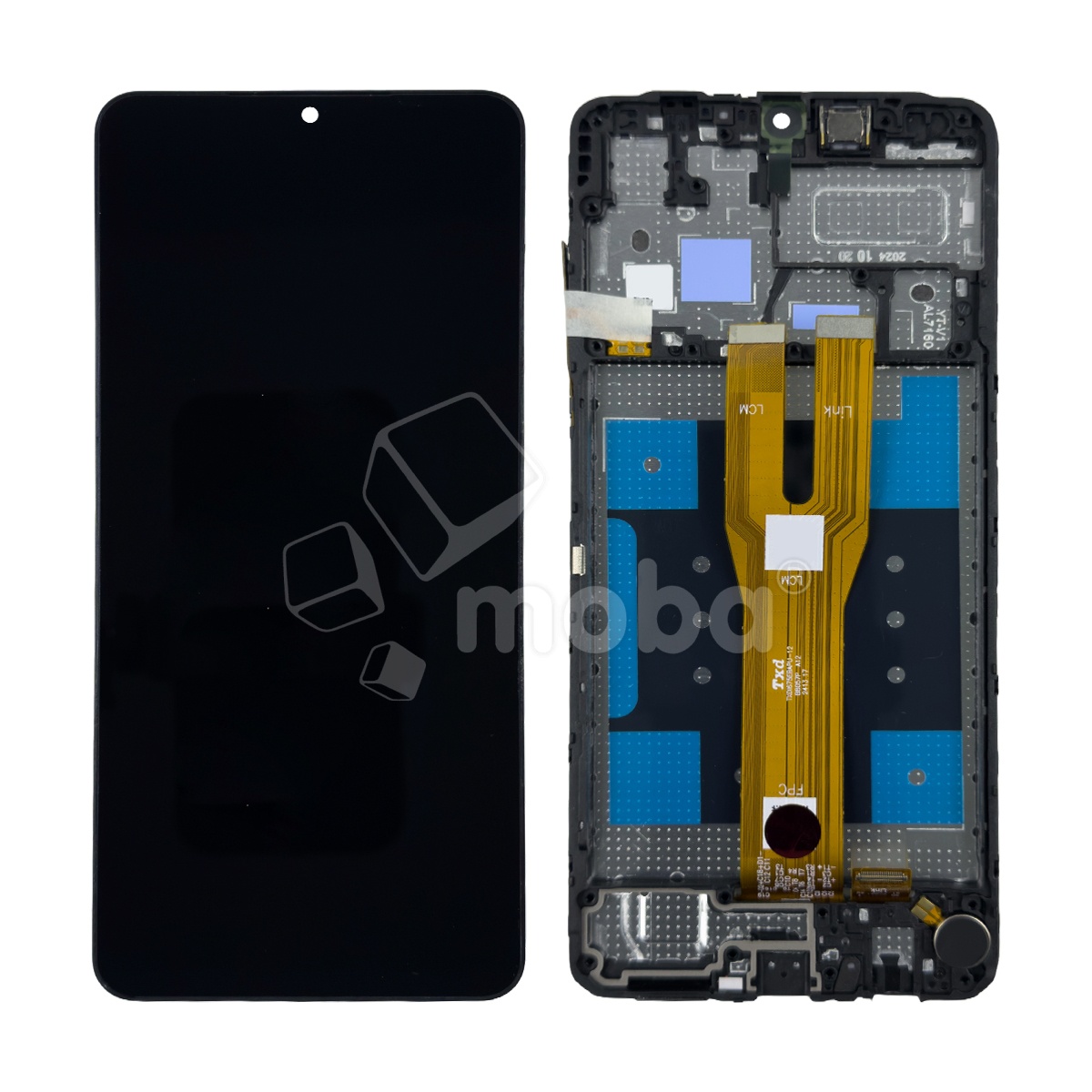 Дисплей для Samsung Galaxy A06 4G (A065F) модуль c рамкой Черный - OR Ref. (SP)