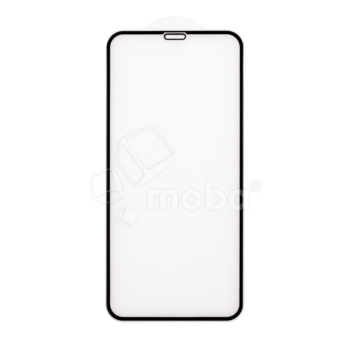 Защитное стекло "Матовое" для iPhone X/Xs/11 Pro Черный (Закалённое, полное покрытие)