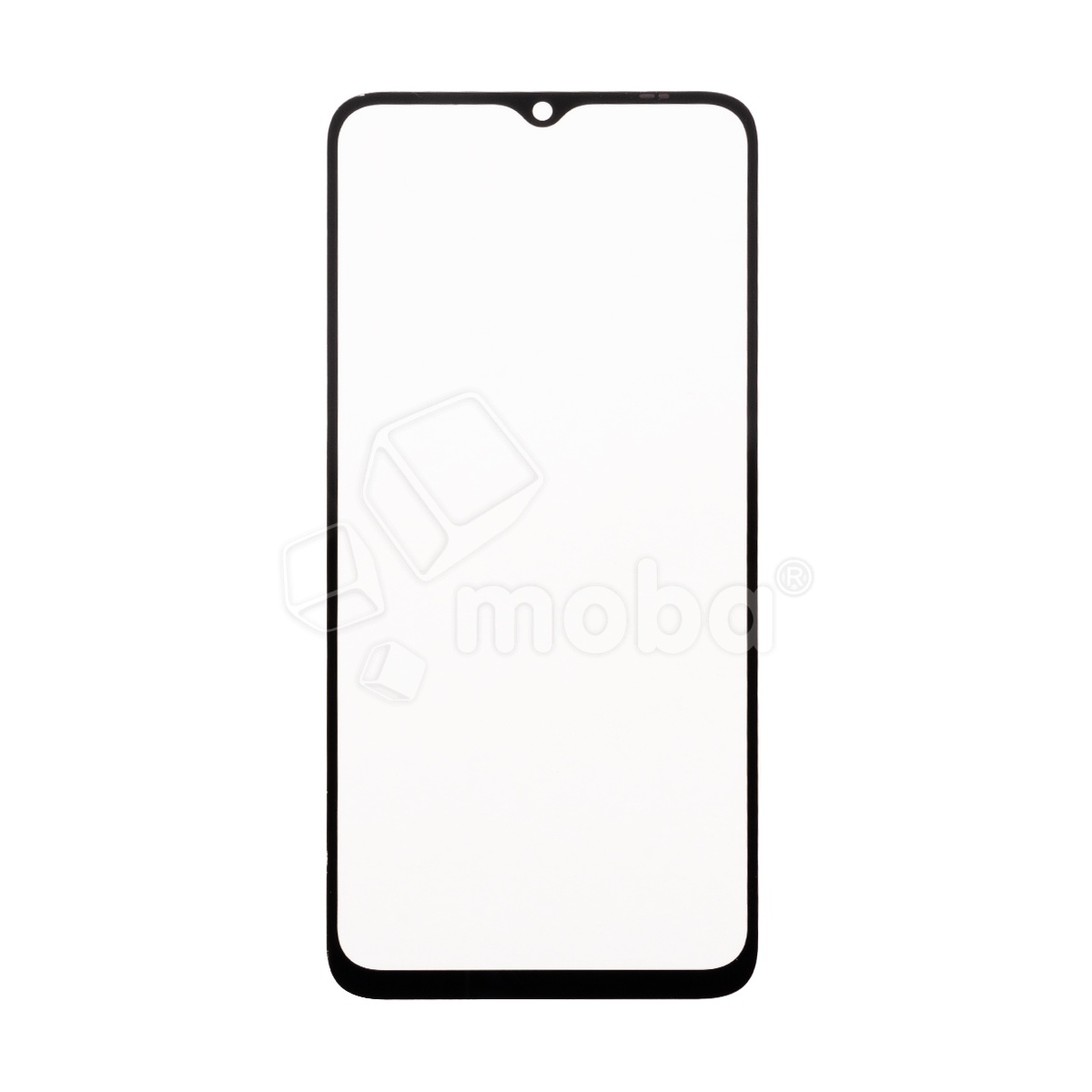 Стекло для переклейки Huawei Honor X6b (JDY-LX1/JDY-LX2) с OCA пленкой Черный - OR (Mitsubishi)