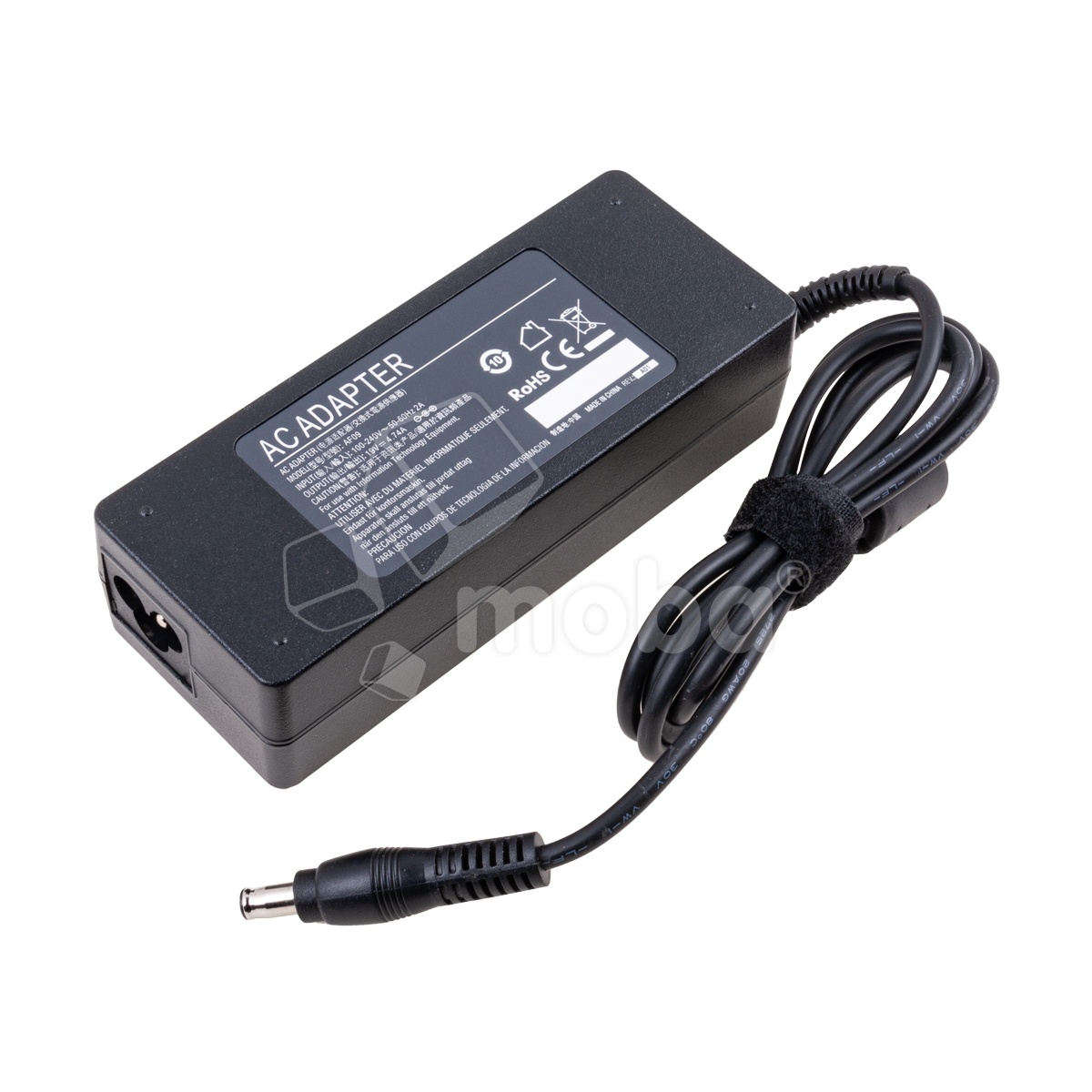 Блок питания (сетевой адаптер) для ноутбука Samsung/Toshiba/Lenovo 19V, 4,74A, 90W (5,5×3,0 с иглой) - Стандарт (без сетевого кабеля)