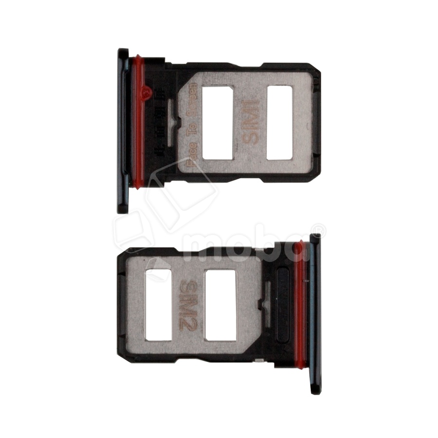 Держатель SIM для Xiaomi Poco F3/Mi 11i (M2012K11AG/M2012K11G) Черный