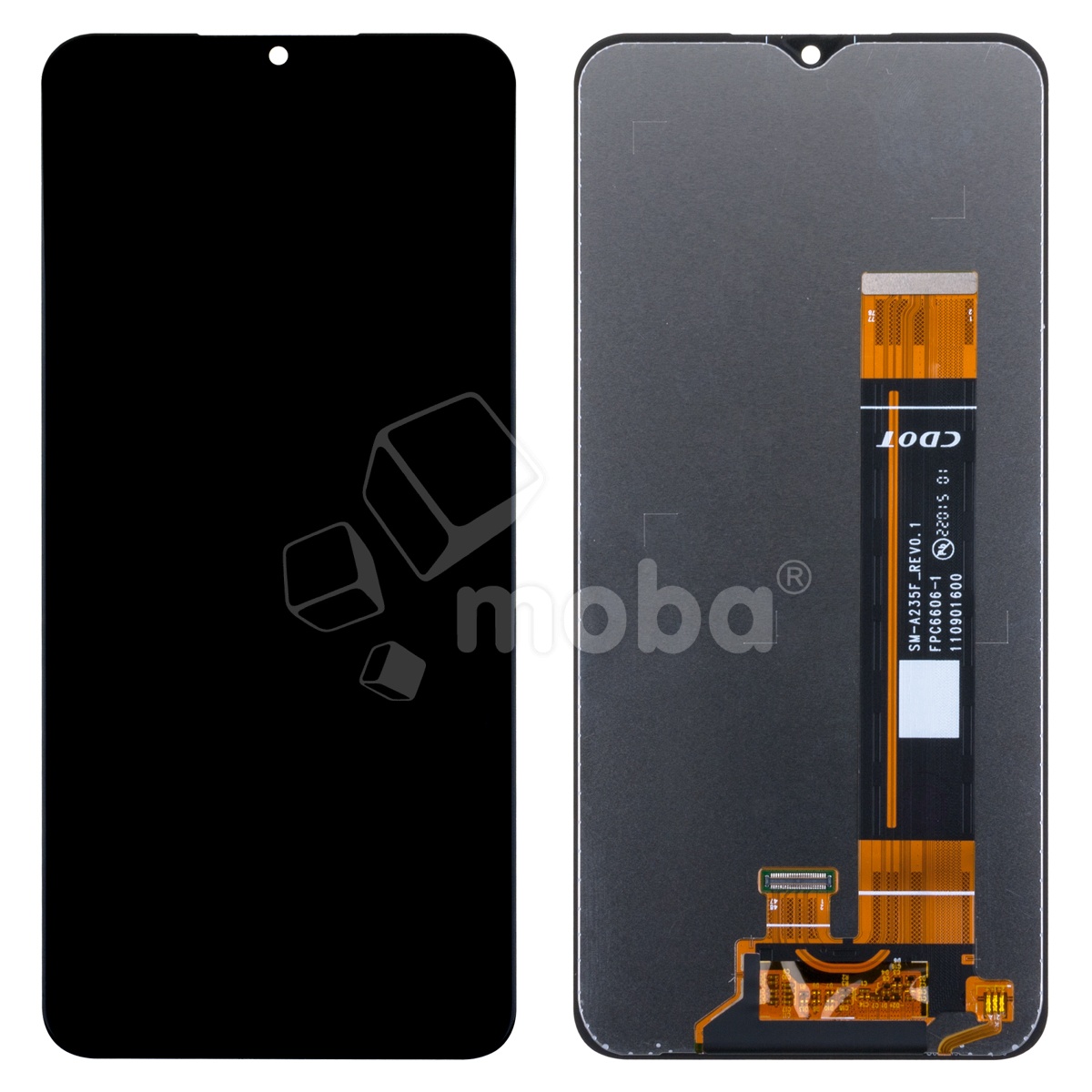 Дисплей для Samsung Galaxy A23 (A235F) в сборе с тачскрином Черный - OR (HD+, 300 Кд/м², 90 Гц)