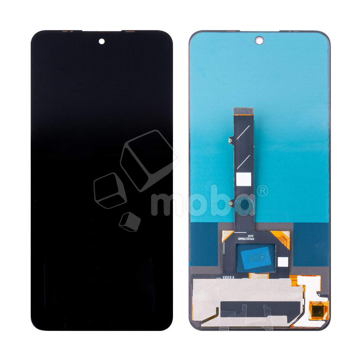 Дисплей для Tecno Camon 18 Premier (CH9n) в сборе с тачскрином Черный - (OLED) (Full HD, 450 Кд/м²)