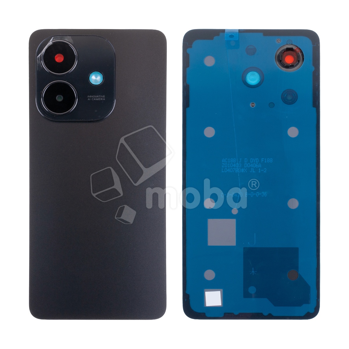 Задняя крышка для OPPO A3 4G 2024 (CPH2669) Черный - Премиум