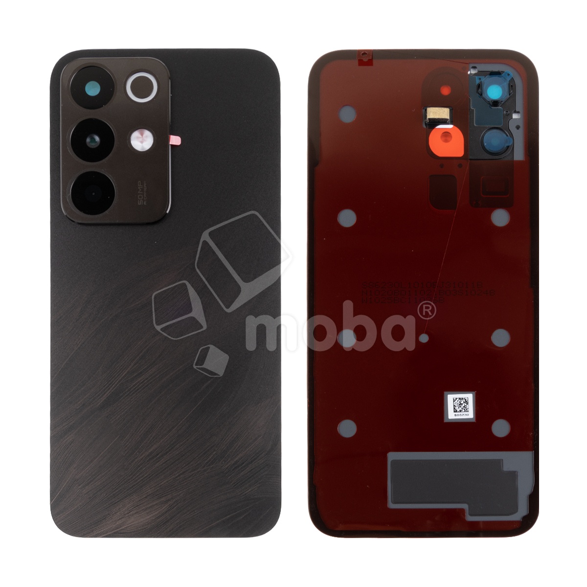 Задняя крышка для Realme C85 4G (RMX5566) Черный - Премиум