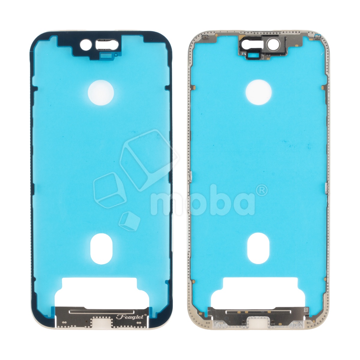 Рамка дисплея для iPhone Air (A3517) Черный - OR (Feaglet)