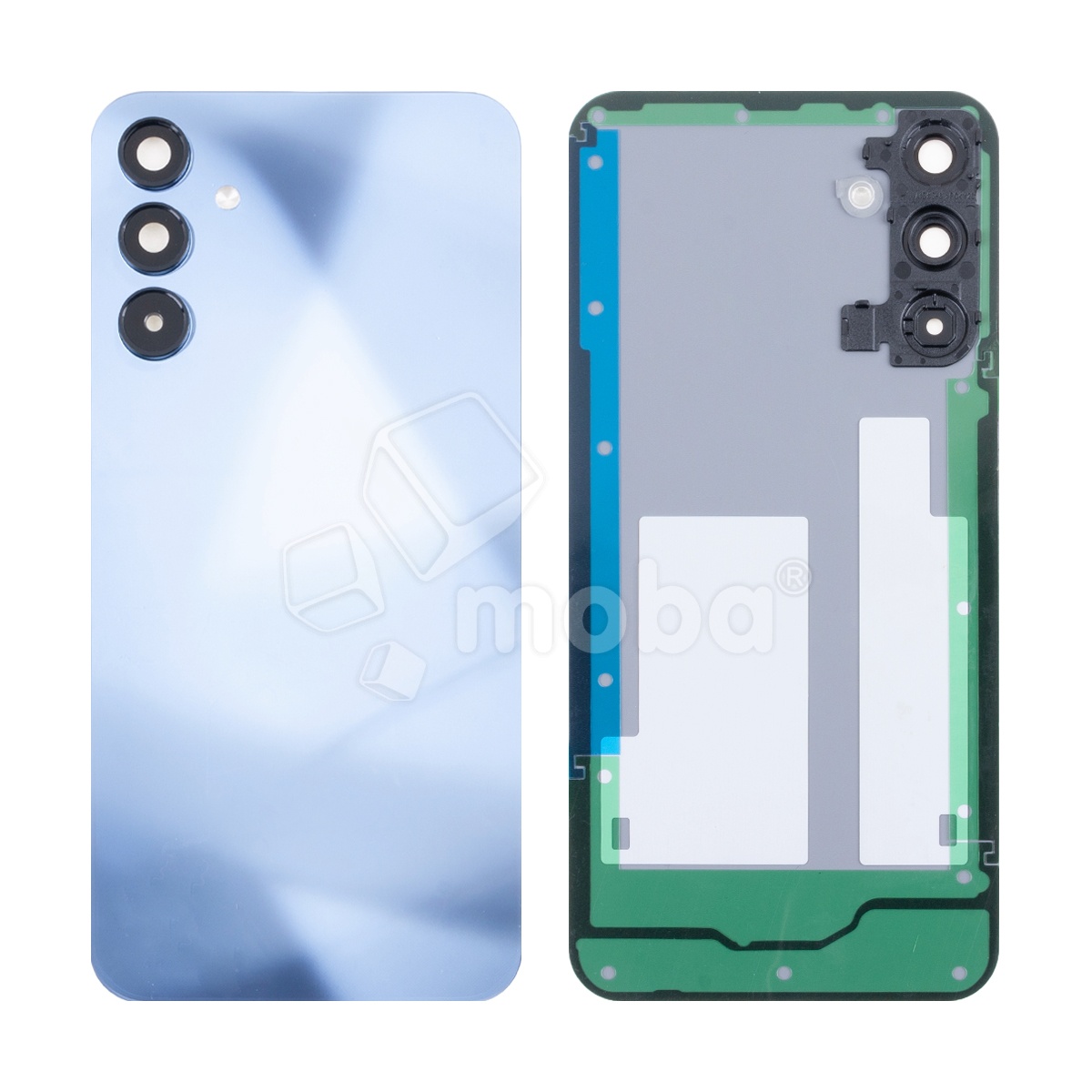 Задняя крышка для Samsung Galaxy A15 4G/5G (A155F/A156B) Синий - Премиум