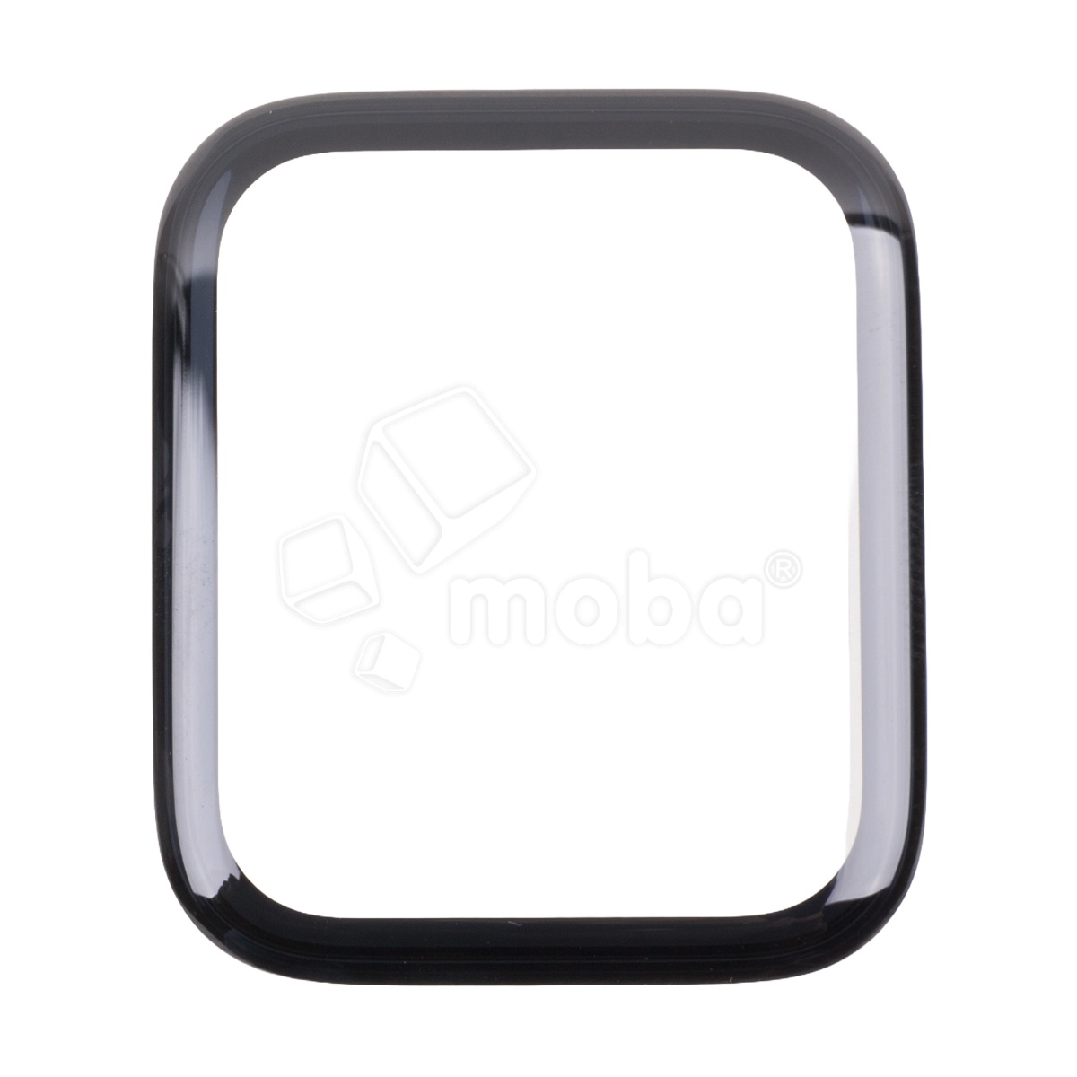Стекло для переклейки Apple Watch 4/5/SE/SE 2022/SE 2023 (40 мм) сапфировое Черный