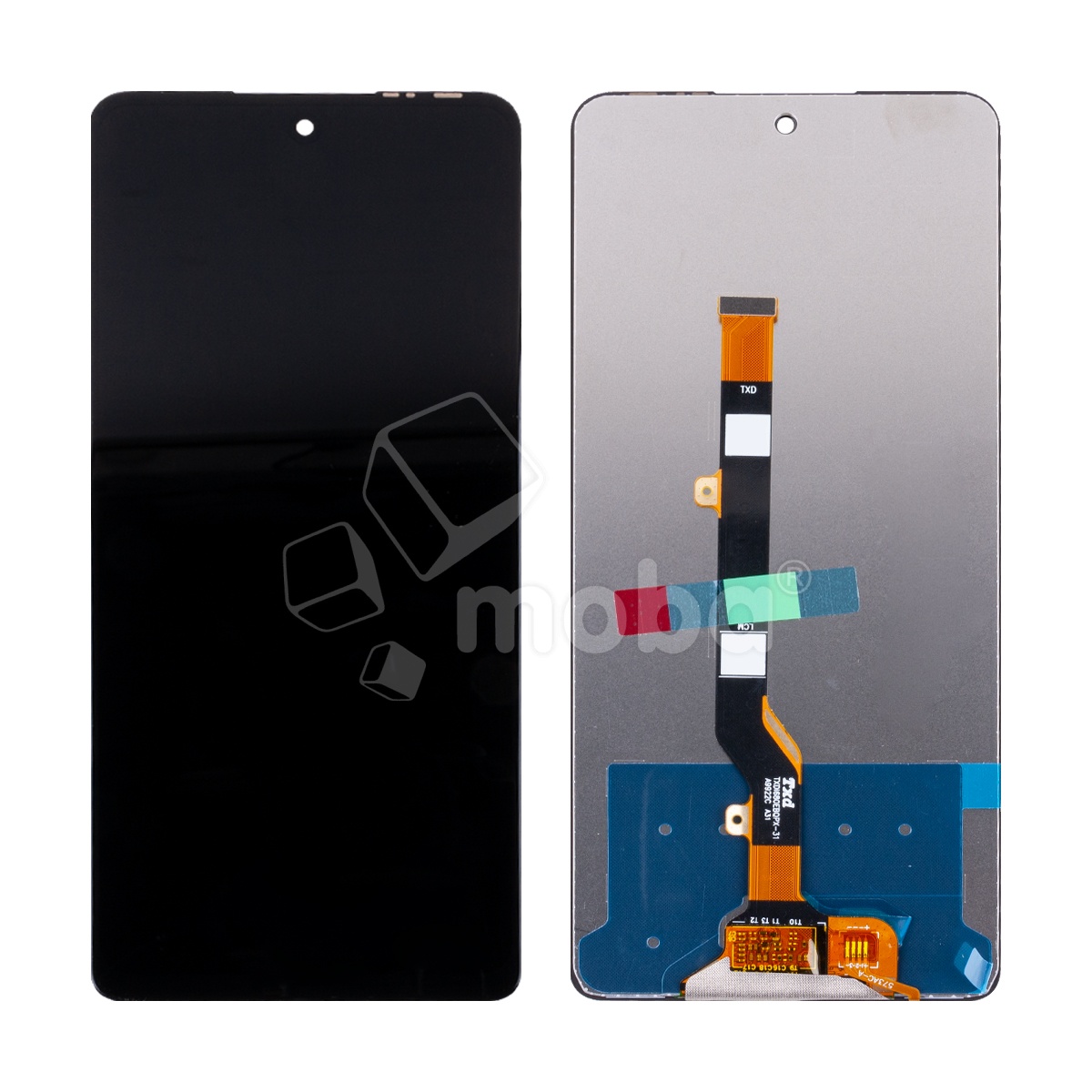 Дисплей для Tecno Pova 6 Neo (LI6) в сборе с тачскрином Черный - OR (Full HD, 300 Кд/м², 120 Гц)