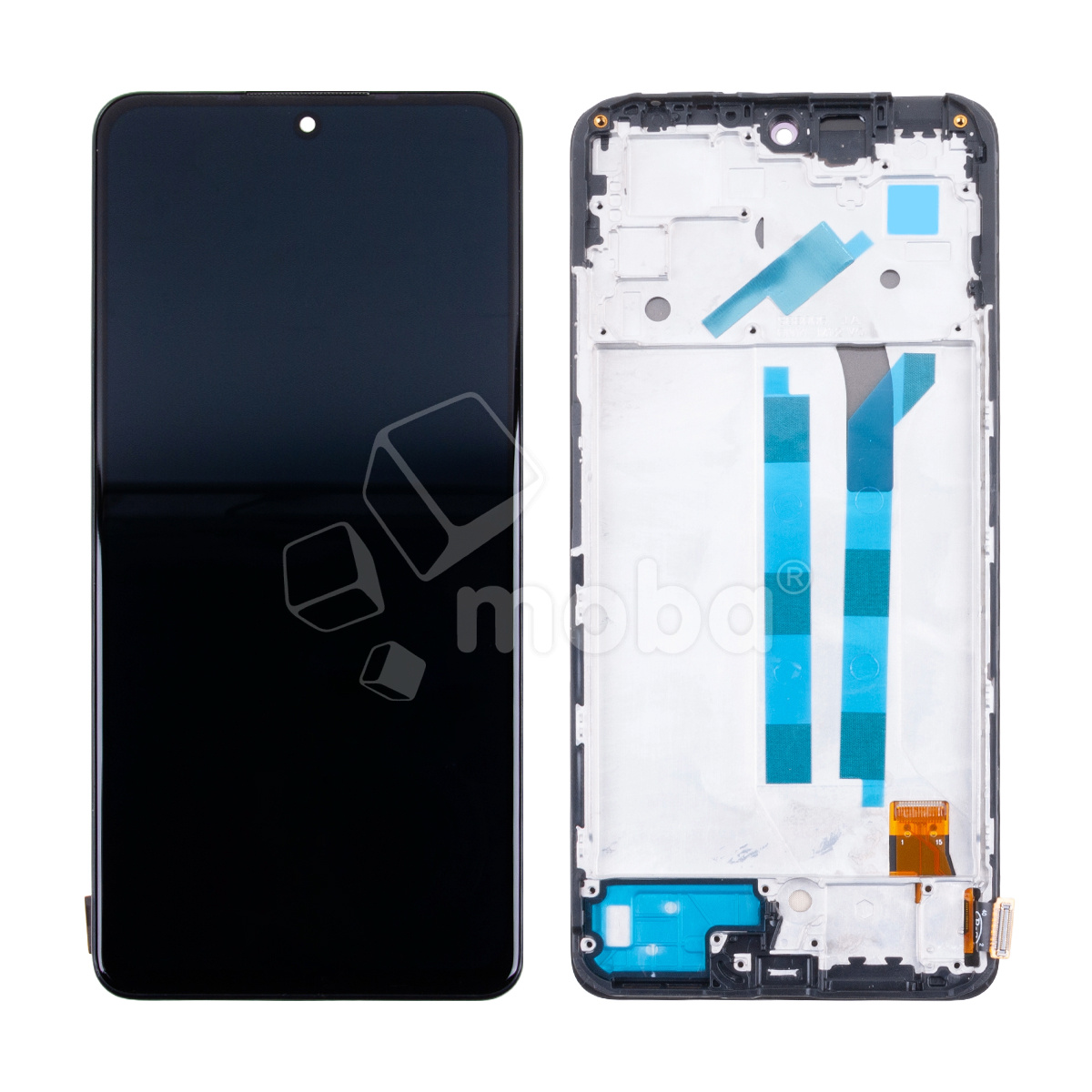 Дисплей для Xiaomi Redmi Note 11 Pro 4G/5G/Poco X4 Pro 5G (2201116TG/2201116SG/2201116PG) модуль с рамкой Черный - (OLED) (Full HD, 450 Кд/м²)
