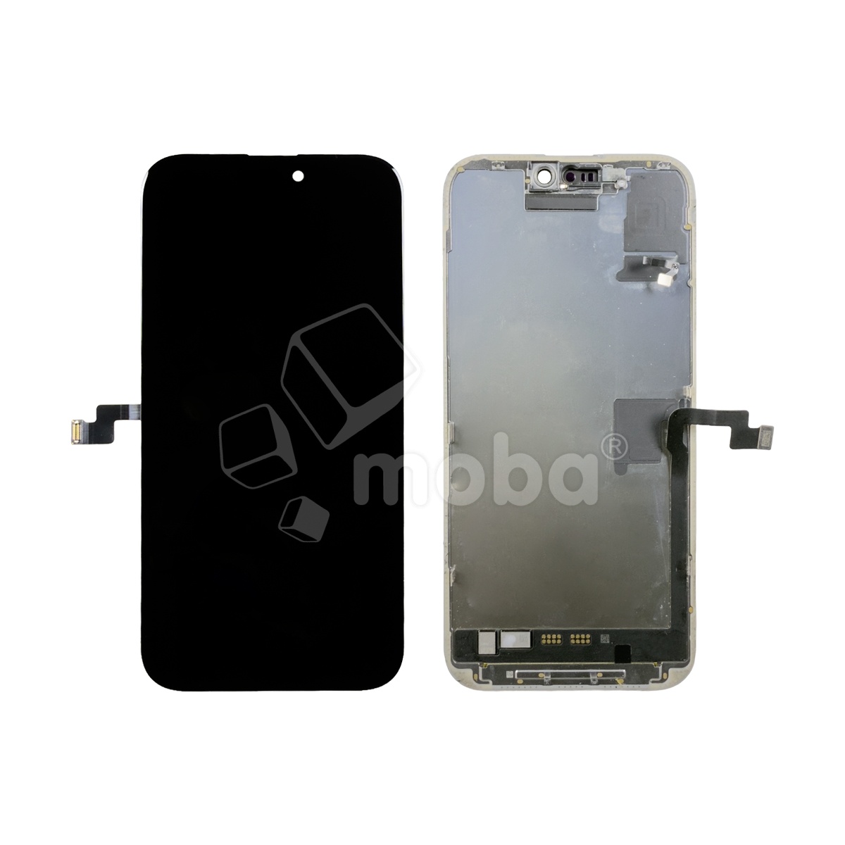 Дисплей для iPhone 16 Pro Max (A3296) в сборе с тачскрином Черный - OR (rev. Samsung) (Снятый, заменено ТОЛЬКО стекло)