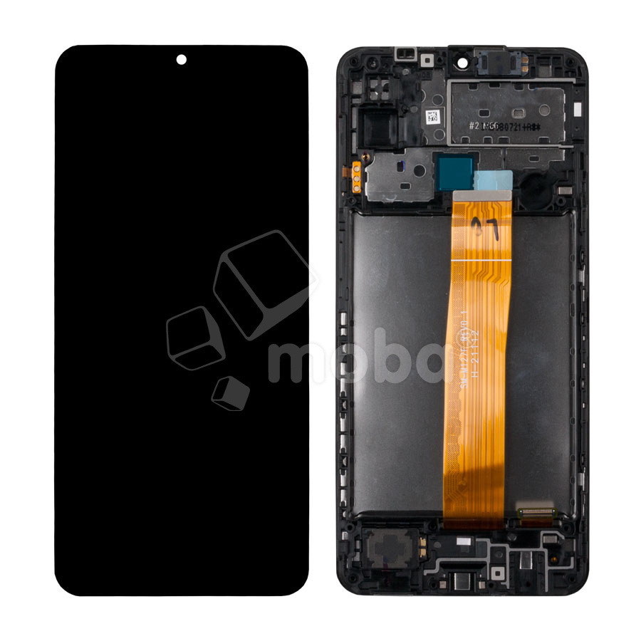 Дисплей для Samsung Galaxy M12 (M127F) модуль с рамкой Черный - OR (SP)