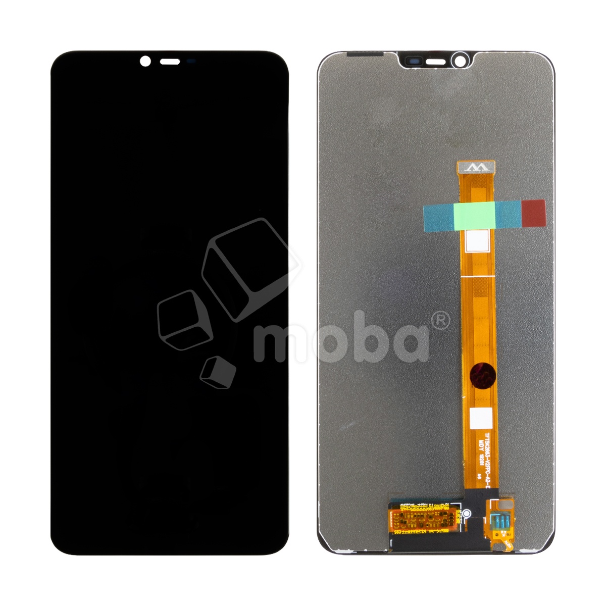 Дисплей для OPPO A3s/A5 (CPH1803/CPH1809) в сборе с тачскрином Черный - OR (HD+, 300 Кд/м², 60 Гц)