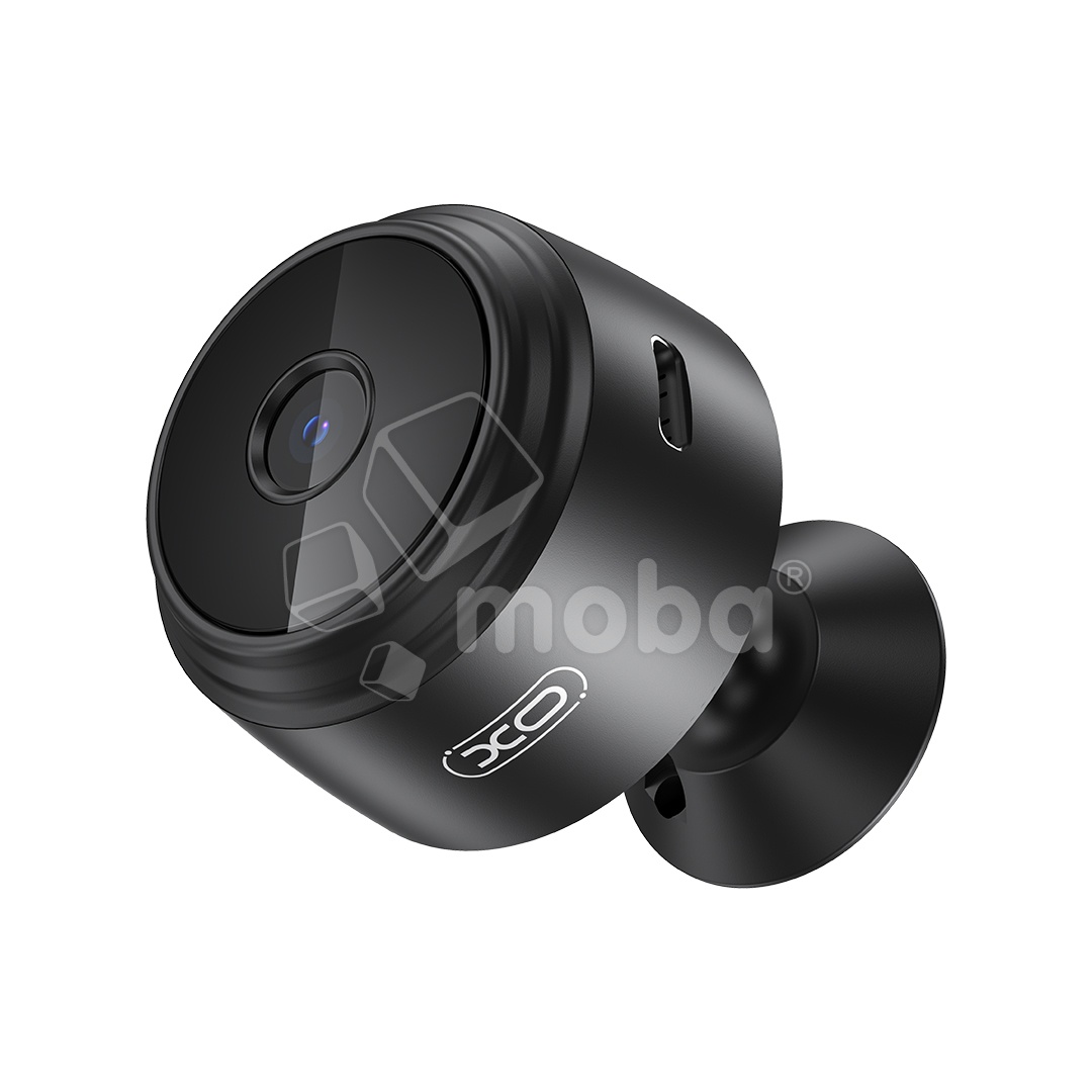 Камера видеонаблюдения XO CR12 mini (Bluetooth, Wi-Fi, Full HD, 0,3 мегапикселя (480P)) Черный