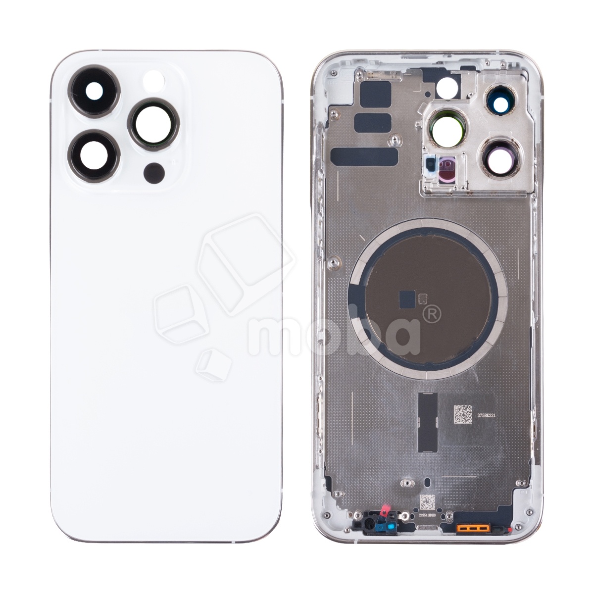 Корпус для iPhone 14 Pro Max (A2895) (1 Sim) Белый - Премиум