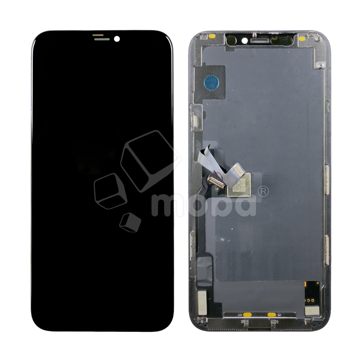 Дисплей для iPhone 11 Pro (A2215) в сборе с тачскрином Черный - DD (Hard OLED, Full HD COF, 650 Кд/м²) (площадка под IC)