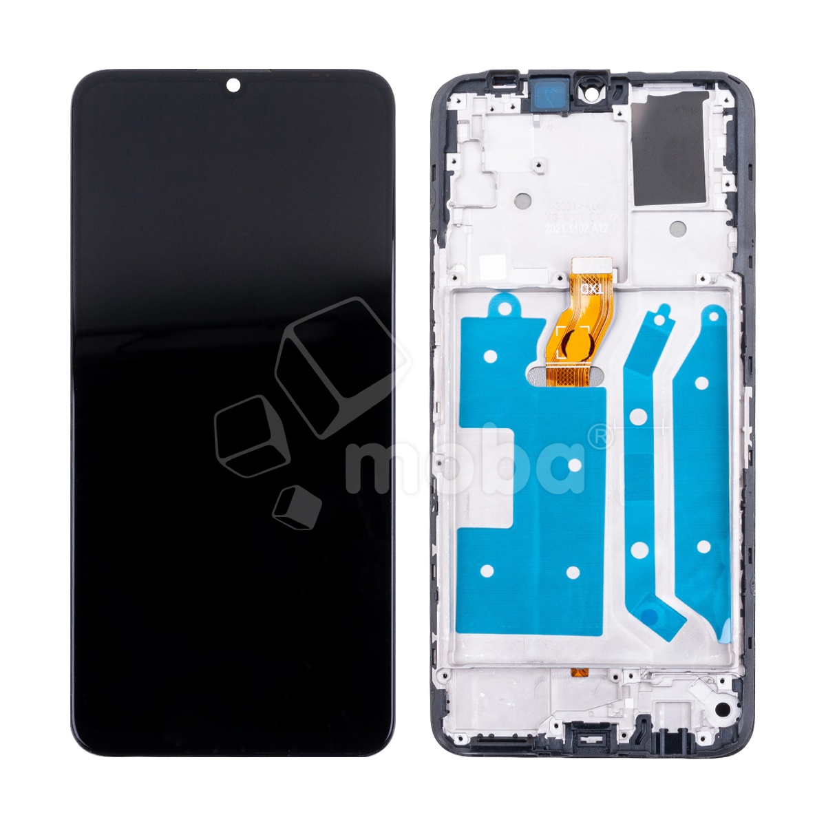 Дисплей для Huawei Honor X7/Play6/Enjoy 30 Plus (CMA-LX1/CMA-LX2) модуль с рамкой Черный - OR (HD+, 300 Кд/м², 90 Гц)