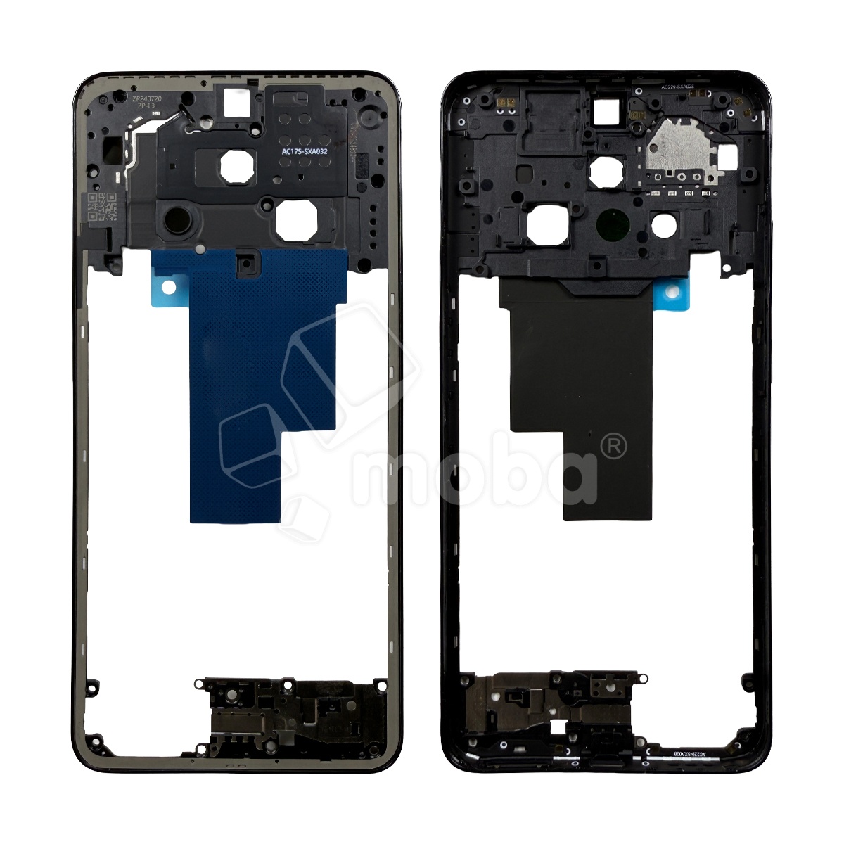 Средняя часть для OPPO Reno 12 F 4G (CPH2687) Серый