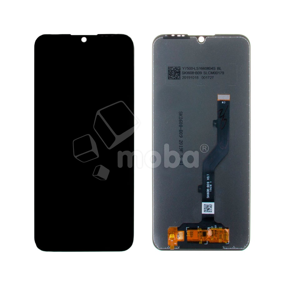 Дисплей для ZTE Blade A5 2020/A7 2020 в сборе с тачскрином Черный - Оптима