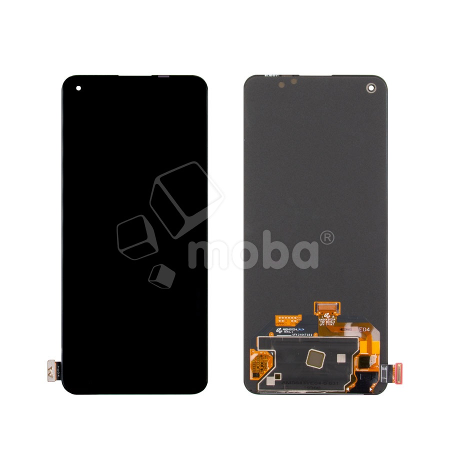 Дисплей для Realme GT Master Edition/GT 5G/GT Neo (RMX3363/RMX2202) в сборе с тачскрином Черный - (OLED) (Full HD, 450 Кд/м²)