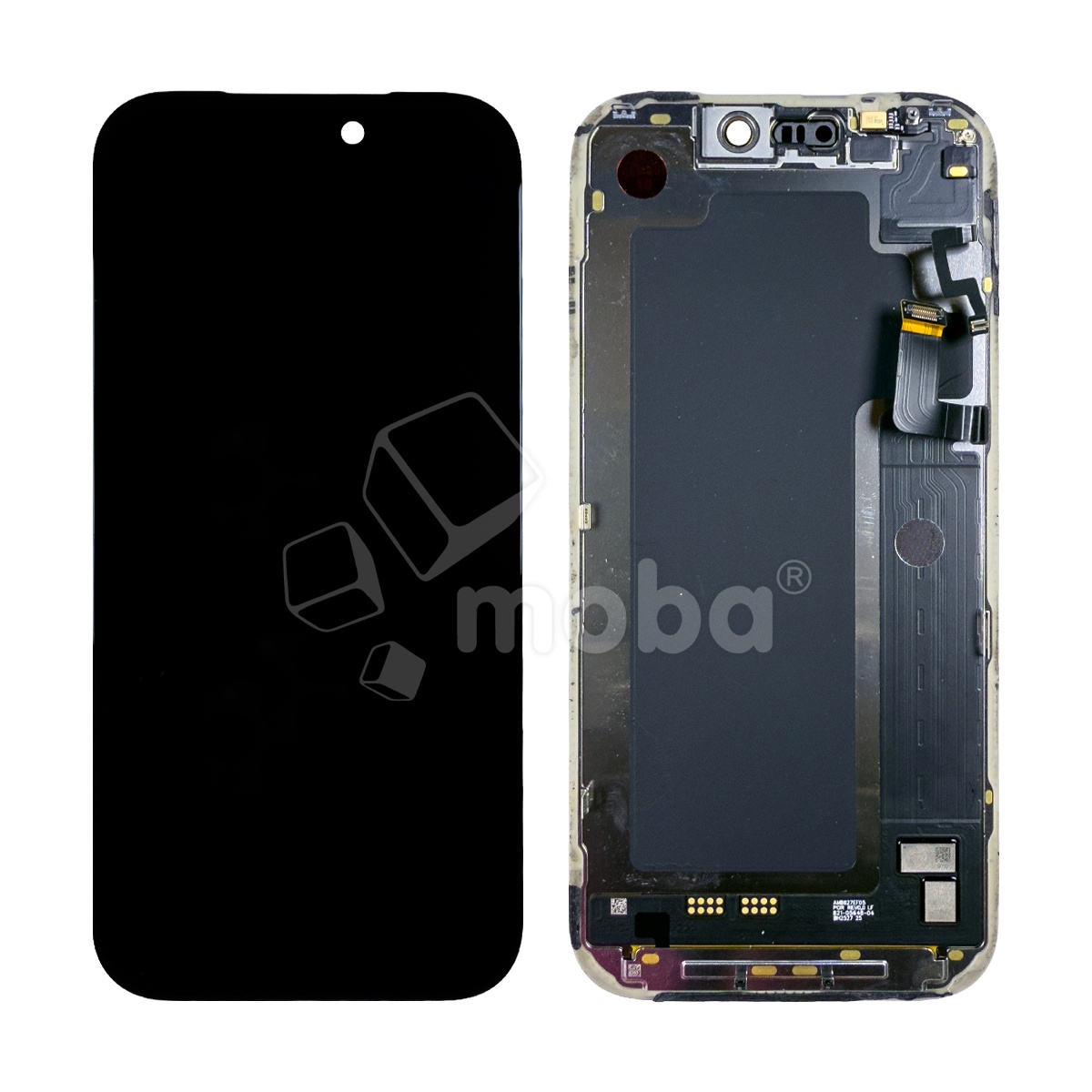 Дисплей для iPhone 17 Pro (A3523) в сборе с тачскрином Черный - OR100 (Снятый, без ремонта)