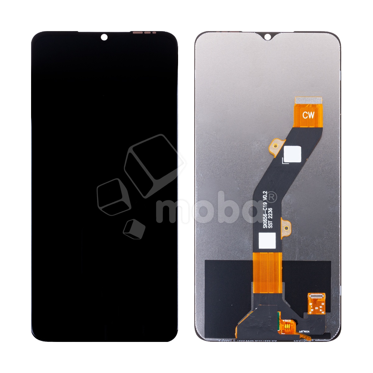 Дисплей для Infinix Smart 7 Plus (X6517) в сборе с тачскрином Черный - OR (HD+, 300 Кд/м², 60 Гц)