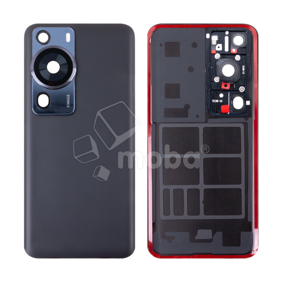 Задняя крышка для Huawei P60 Pro (MNA-LX9) Черный - Премиум