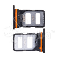 Держатель SIM для Xiaomi Poco X5 Pro 5G (22101320G) Черный