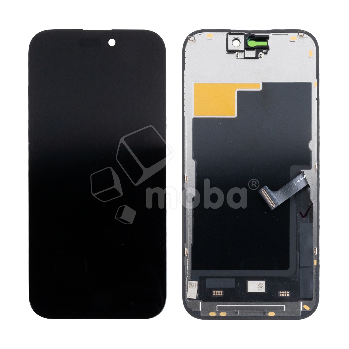 Дисплей для iPhone 15 Pro (A3102) в сборе с тачскрином Черный - (In-Cell, HD COG, 350 Кд/м²) (площадка под IC) Стандарт