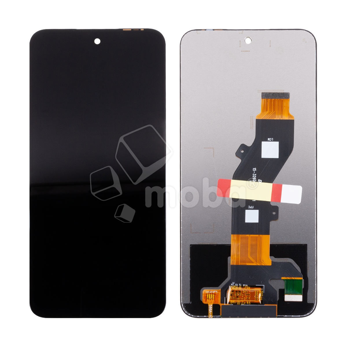 Дисплей для Tecno Spark 30 5G (KL8) в сборе с тачскрином Черный - OR (HD+, 300 Кд/м², 120 Гц)