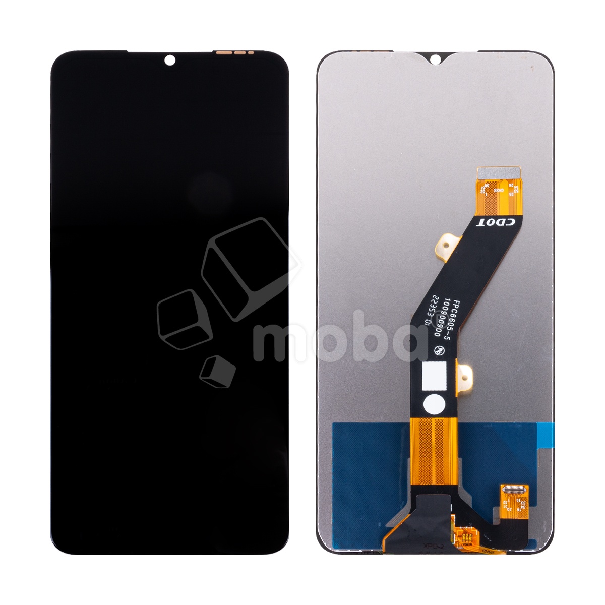 Дисплей для Itel P40 (P662LN) в сборе с тачскрином Черный - OR (HD+, 300 Кд/м², 60 Гц)